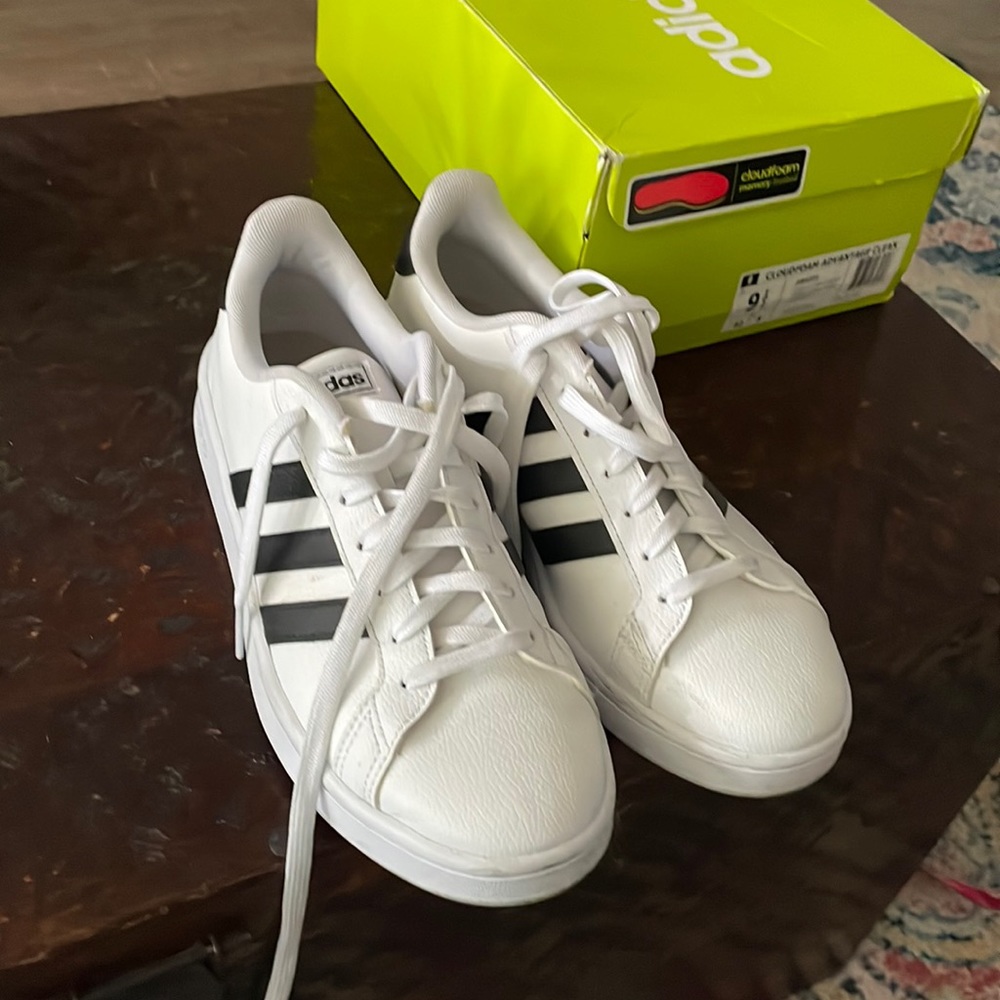 ADIDAS LEATHER CLOUDFOAM